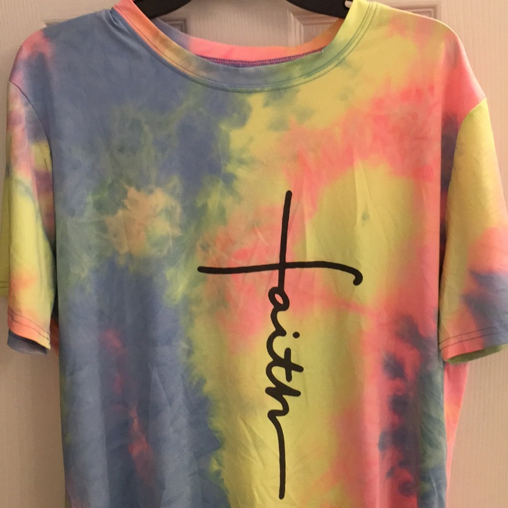 TieDyed FAITH T-shirt